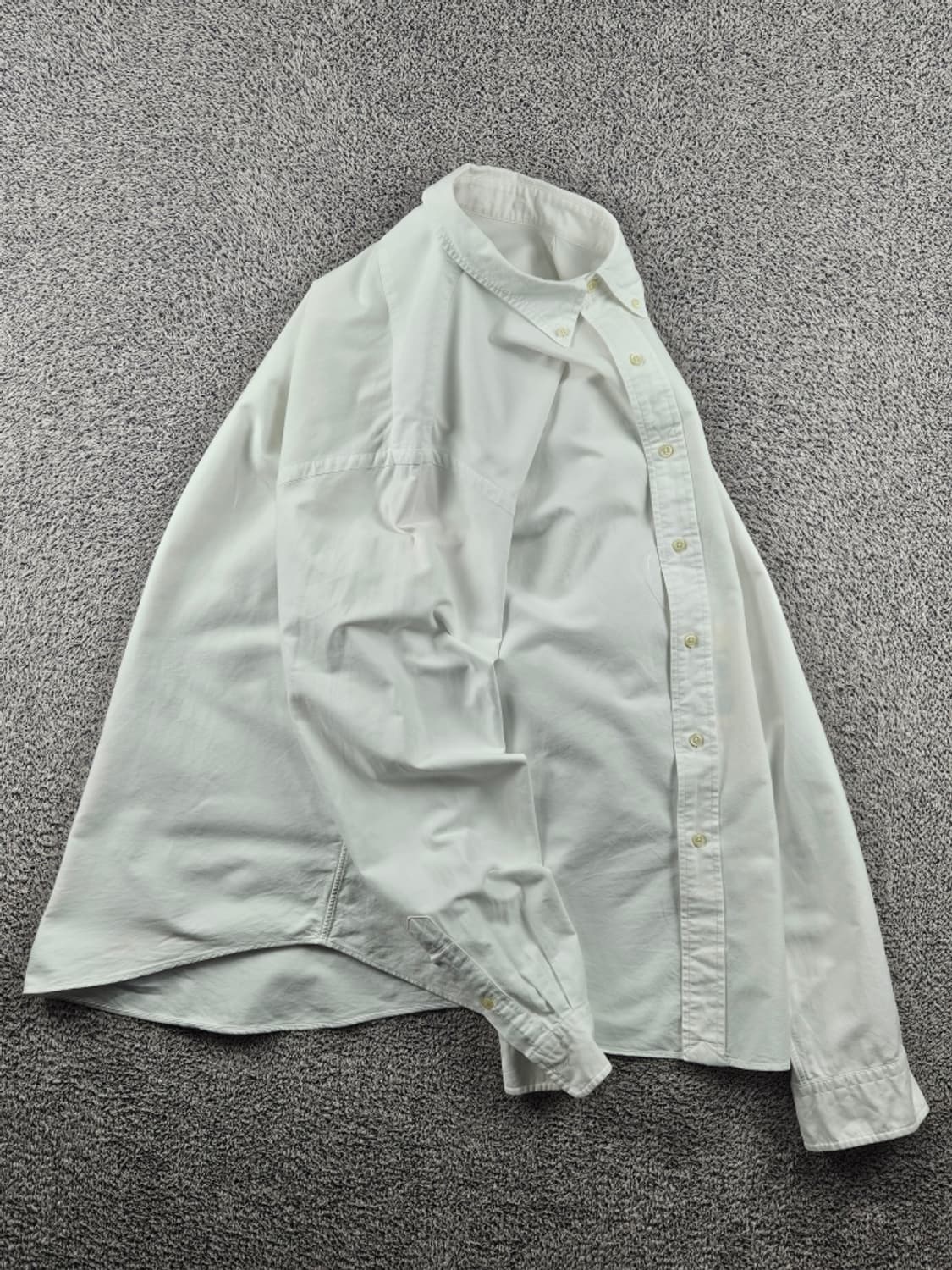 폴로랄프로렌 빅포니 커스텀핏 화이트 셔츠 ( XL ) / 11496 상품이미지4