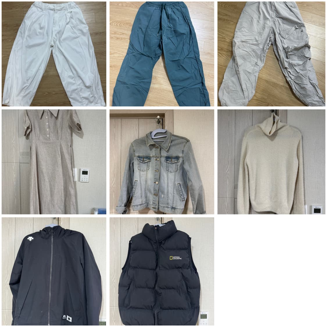 🔥전상품 균일가 5,000원🔥 구제 바지/조거/원피스/청자켓/니트/바 상품이미지1