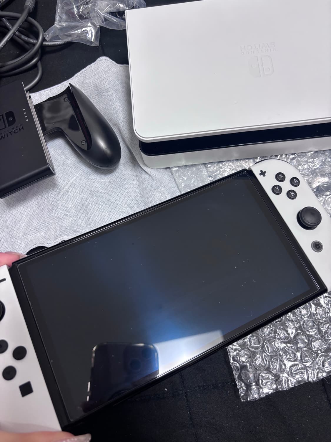 닌텐도 스위치 OLED 화이트 풀박스 상품이미지2