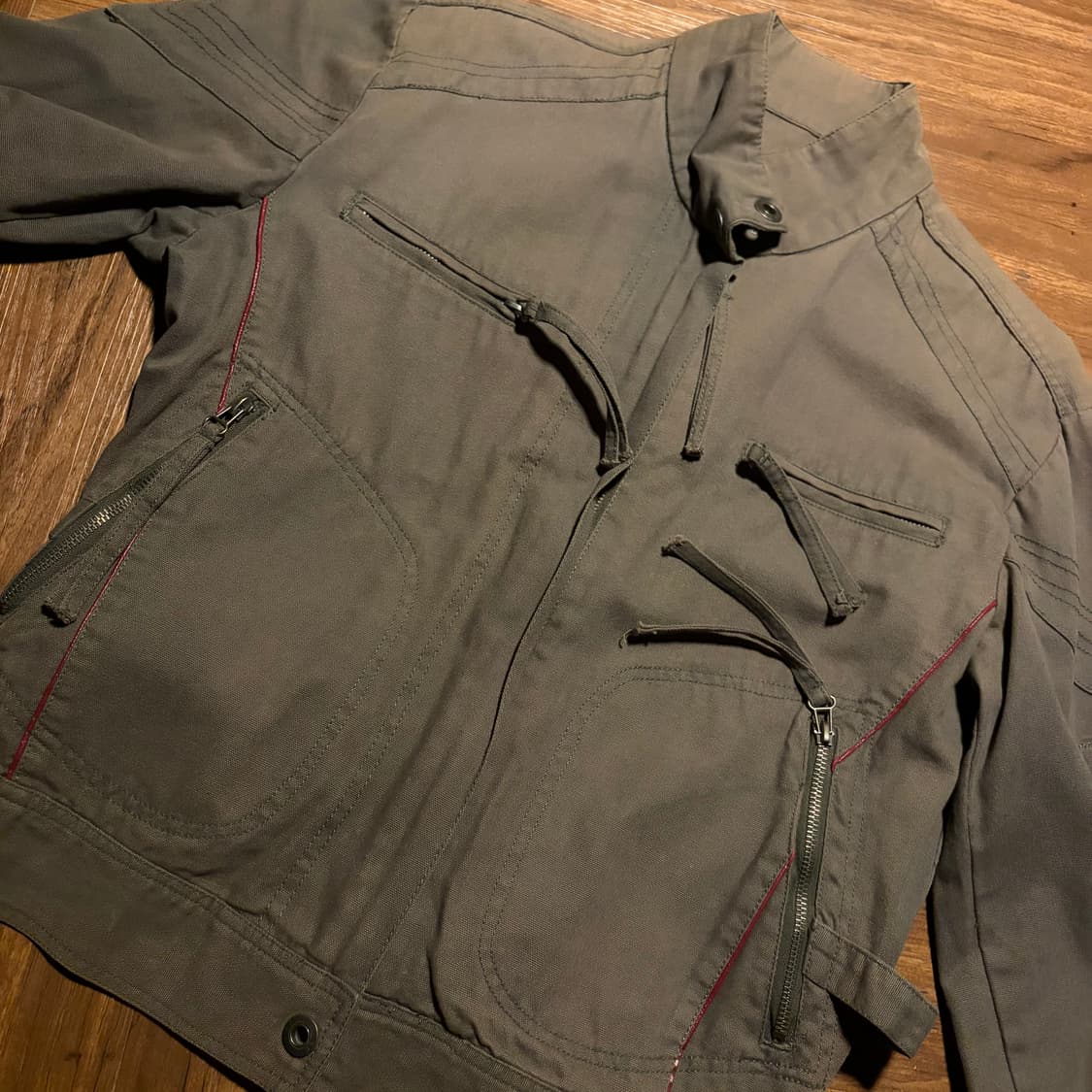 00s American Eagle piping trim jacket 상품이미지3