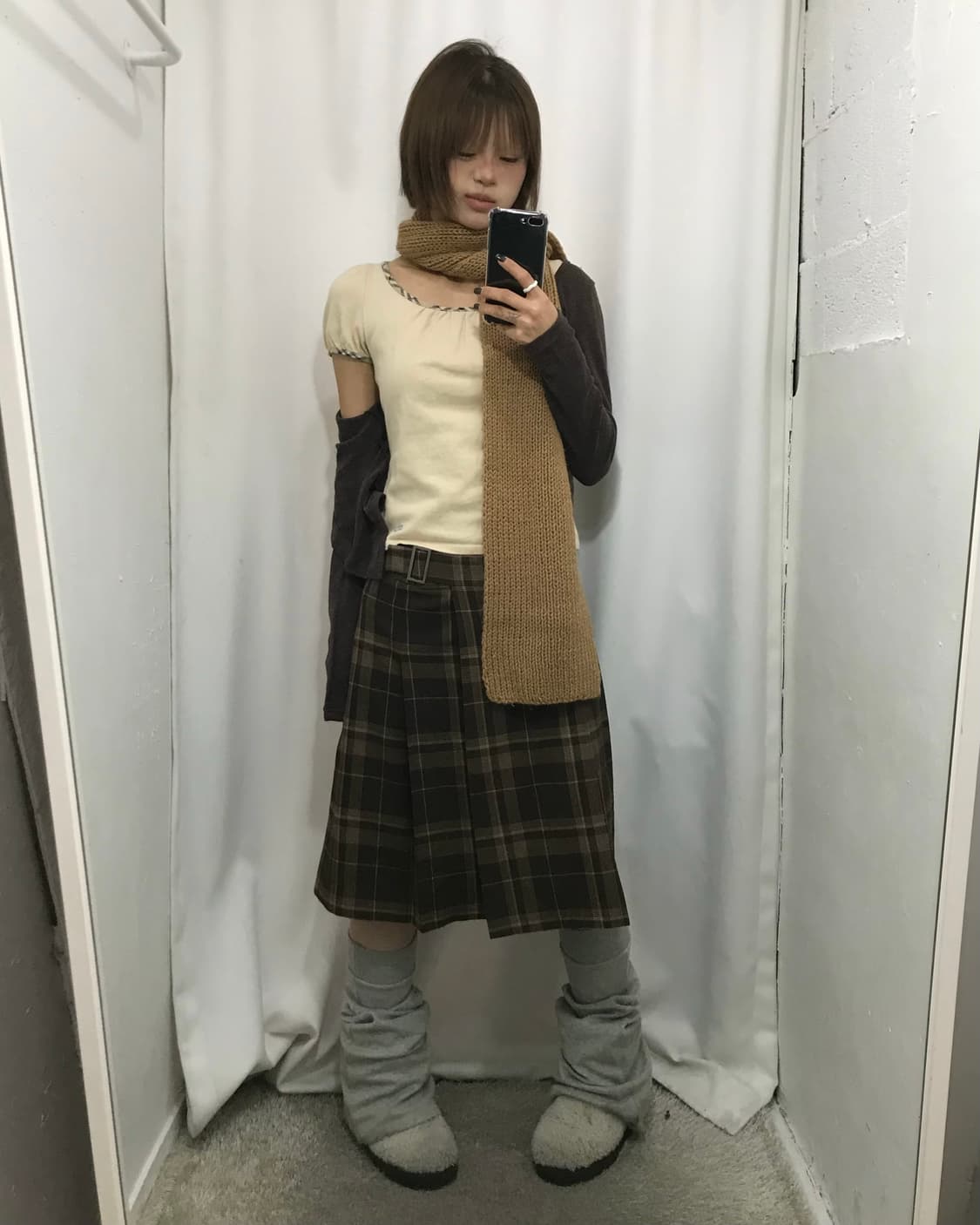 No.버버리 톤온톤 코디 set 상품이미지2