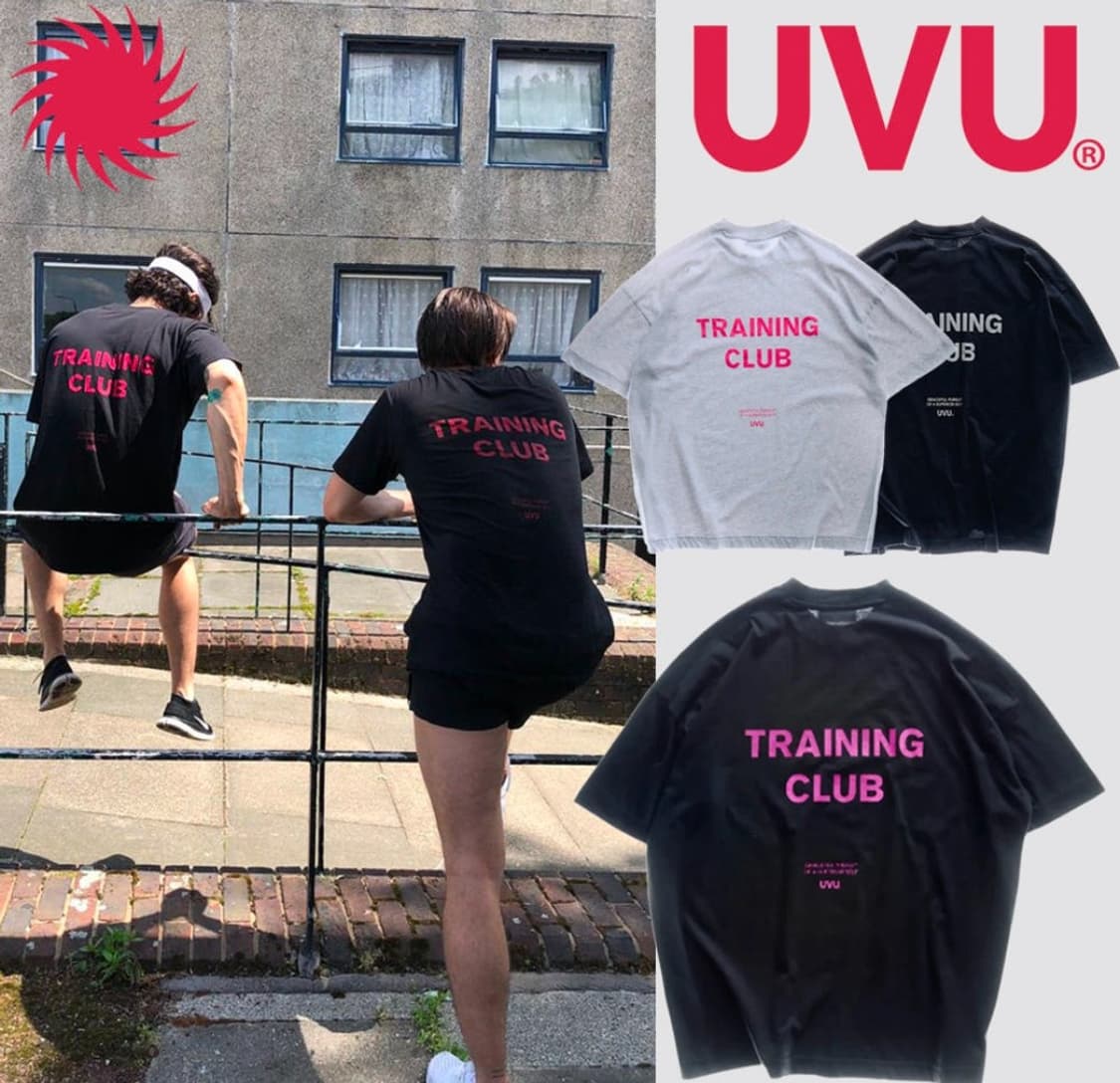 UVU 트레이닝클럽 반팔티셔츠 상품이미지1