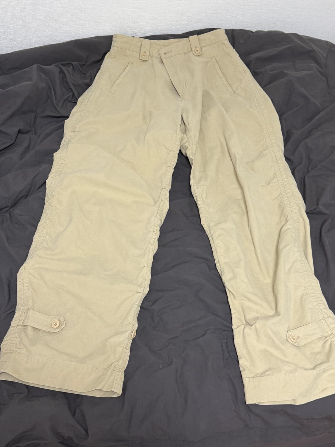 쿠어 셔링 컴벳 트라우져 베이지 S 상품이미지4