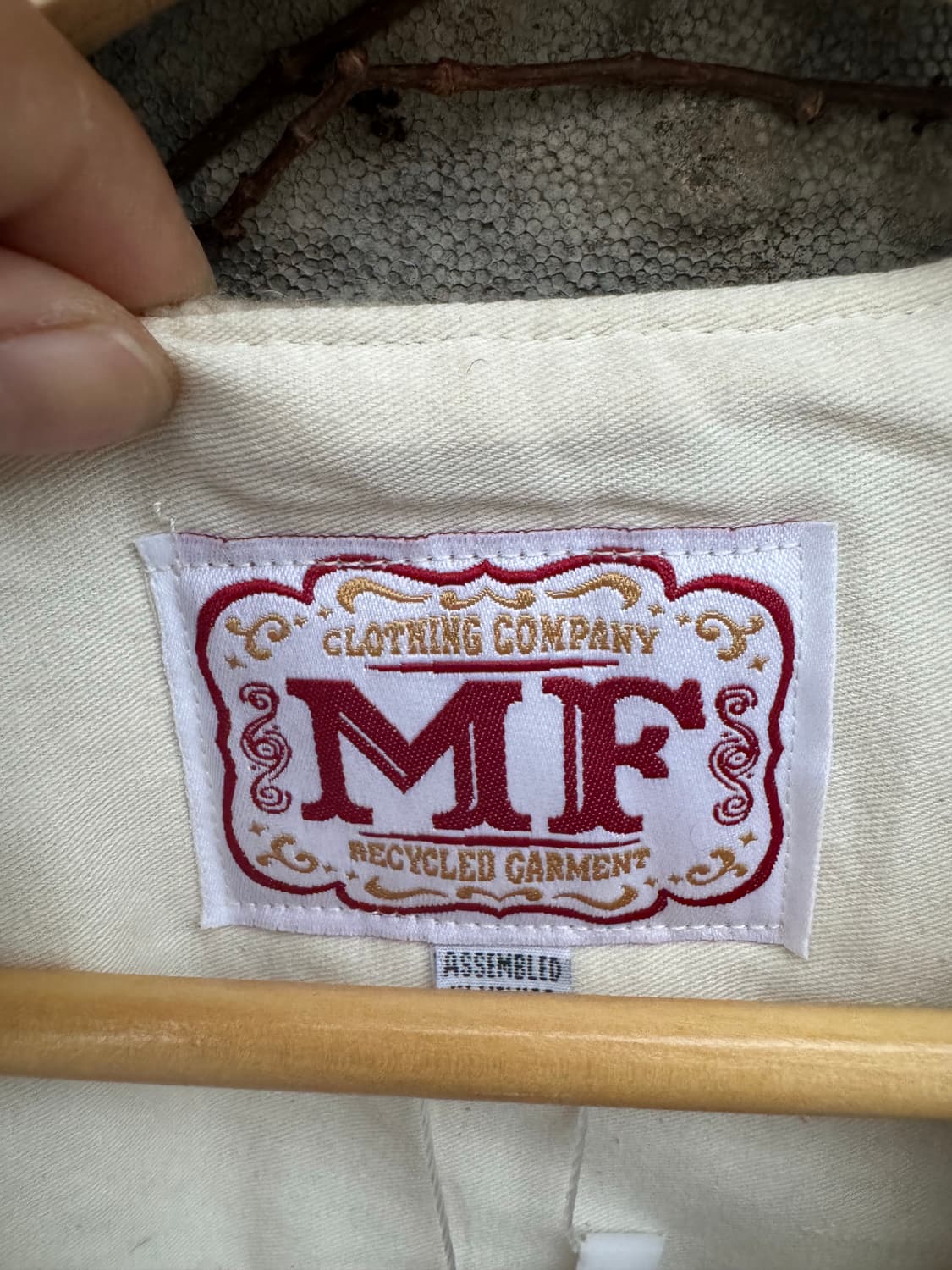 MF clothing company 오르테가 치마요 울 베스트 조끼 상품이미지5