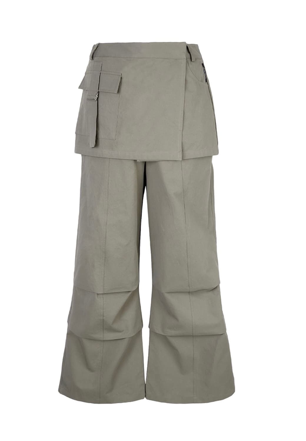 CERRIC 2WAY SKIRT PANTS /KAHKI 상품이미지1