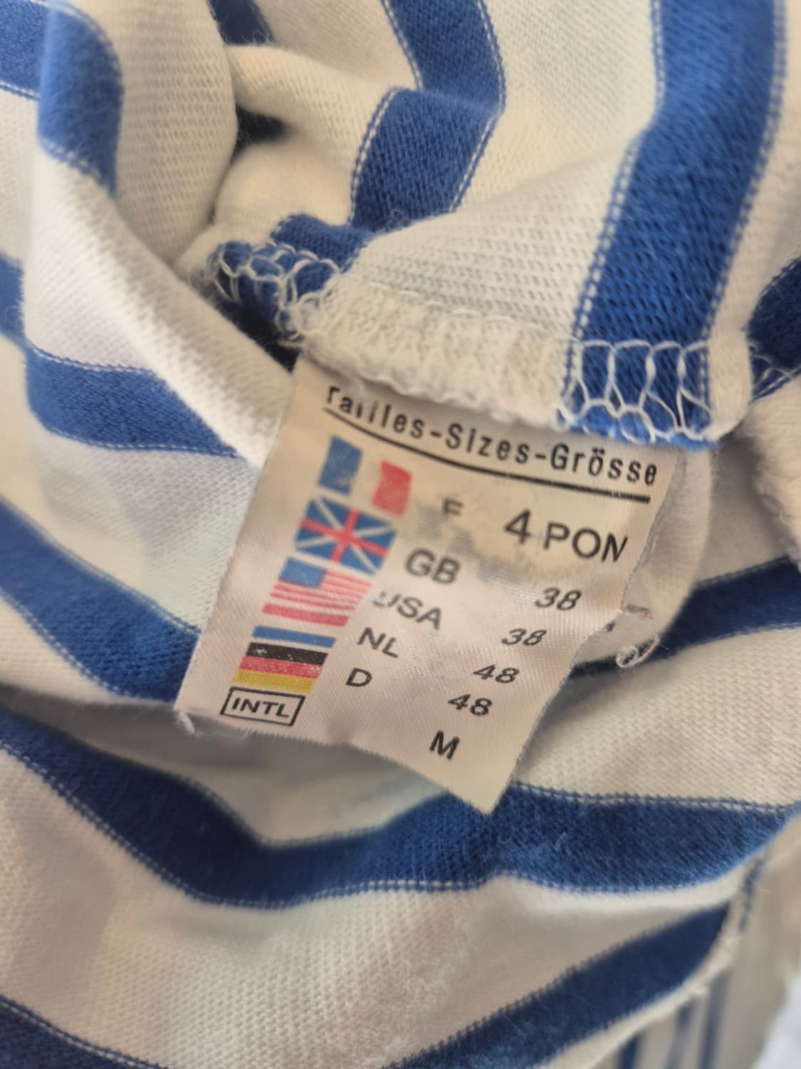 세인트제임스(Saint James) 스트라이프 롱슬리브 티셔츠 M 상품이미지8