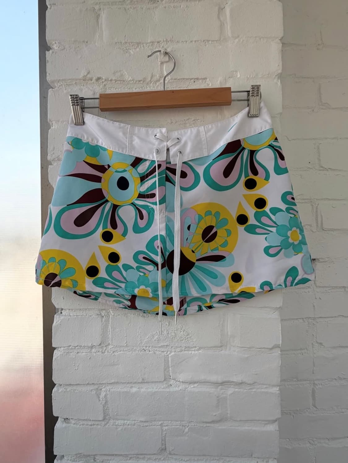 #2 Abstract Print Mini Skirt 상품이미지1