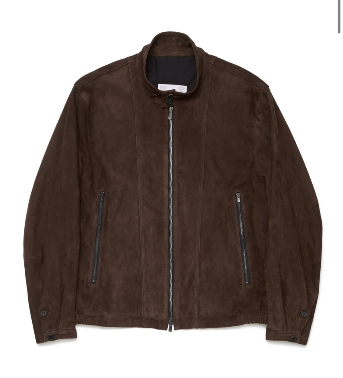 해칭룸 해링턴 스웨이드 레더 자켓 다크 브라운 3사이즈 상품이미지1