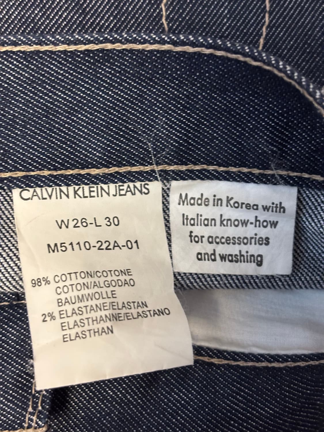 calvin klein denim skirt 상품이미지4