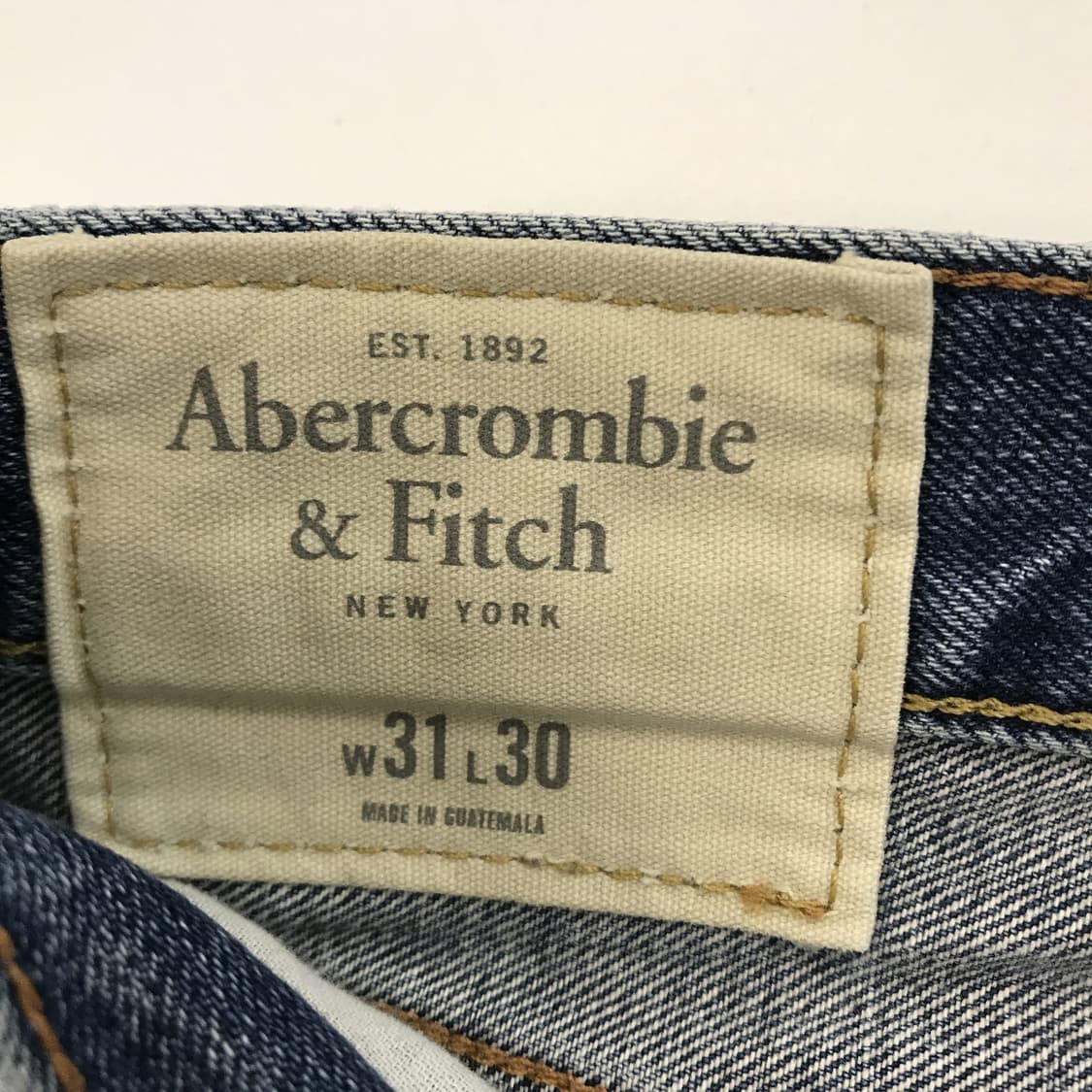 아베크롬비 USA 클래식스트레이트 청바지 [31x30] 상품이미지4
