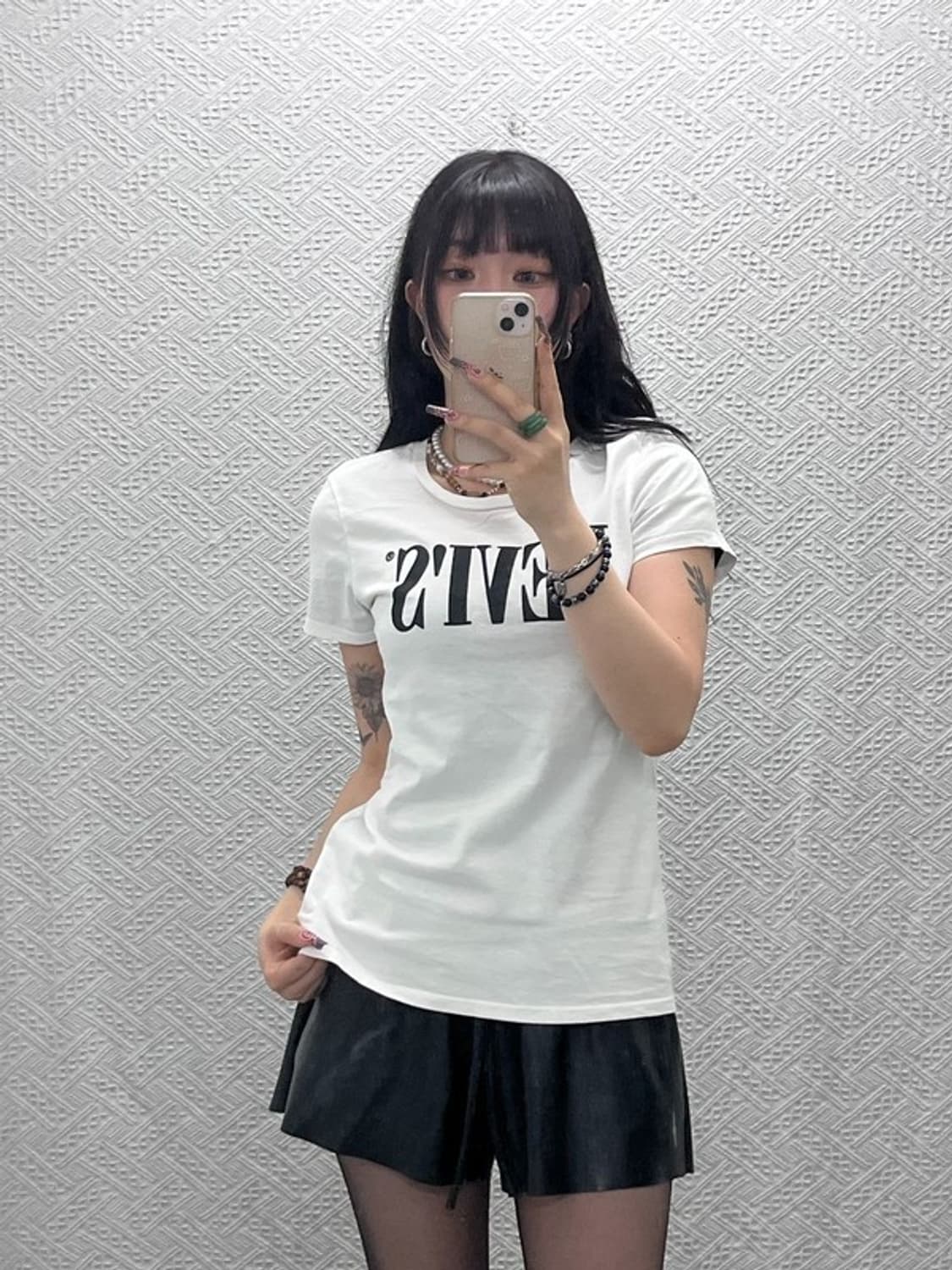 리바이스 빈티지 캐주얼 레터링 빅로고 반팔티 S C12058 상품이미지1