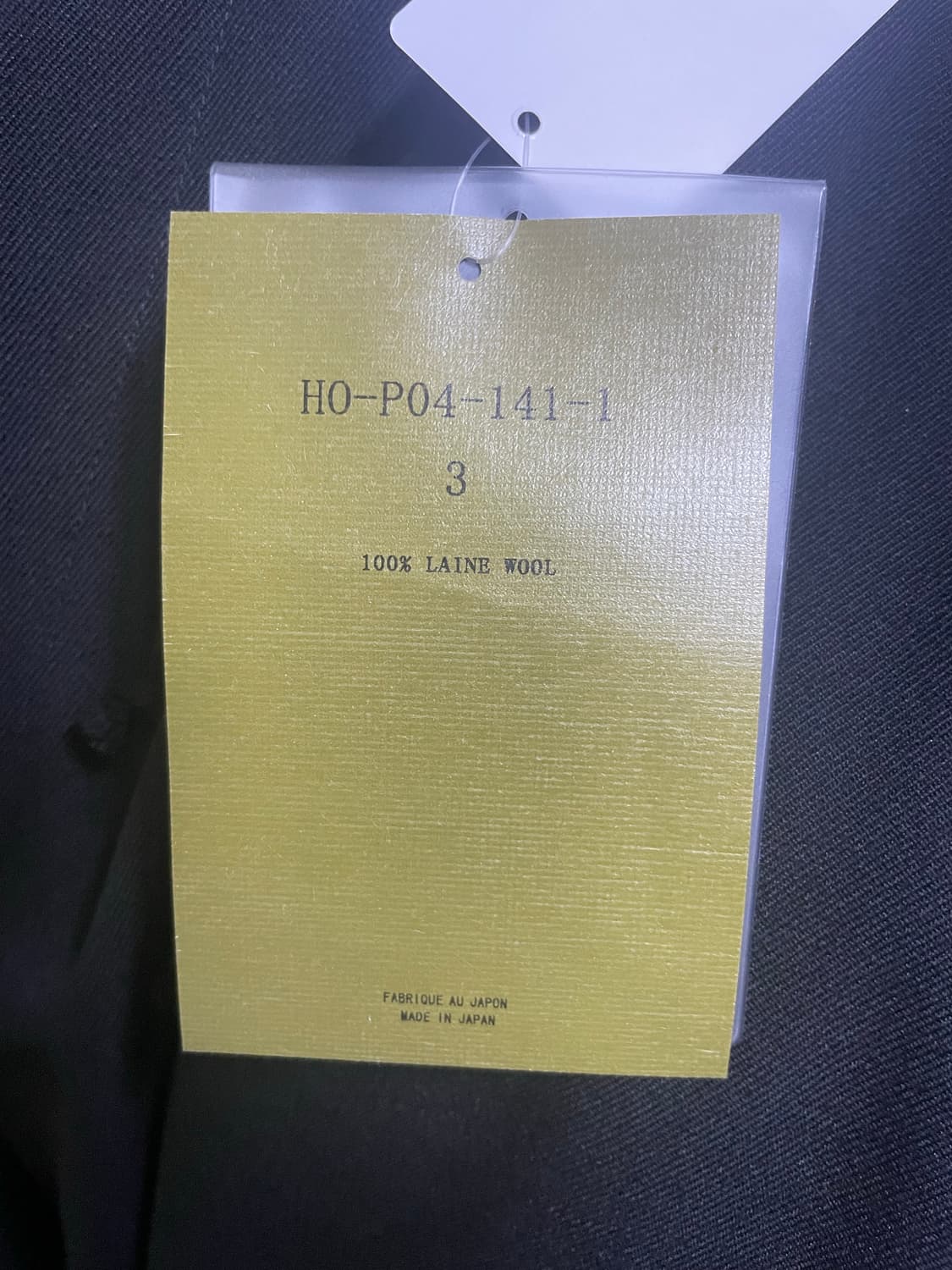 요지야마모토 뿌르옴므 카라스팬츠 상품이미지4