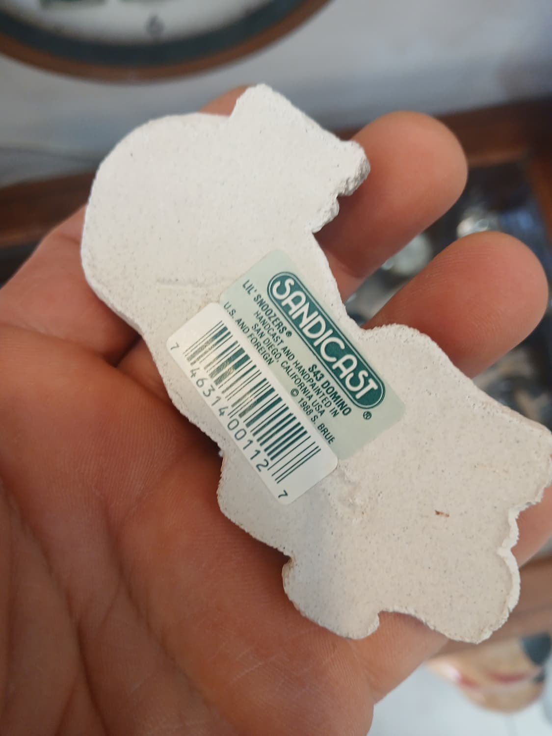 미국 빈티지 핸드메이드 강아지 피규어 두개 셋트 상품이미지4