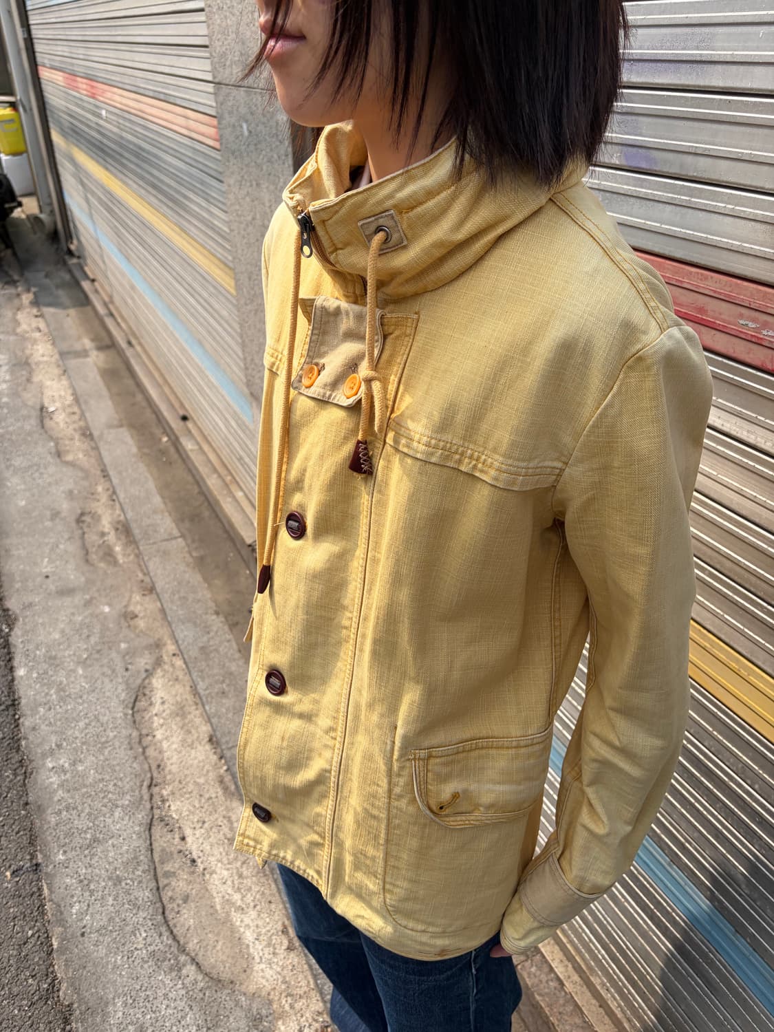 codes combine haiker 옐로우 필드 자켓 상품이미지4