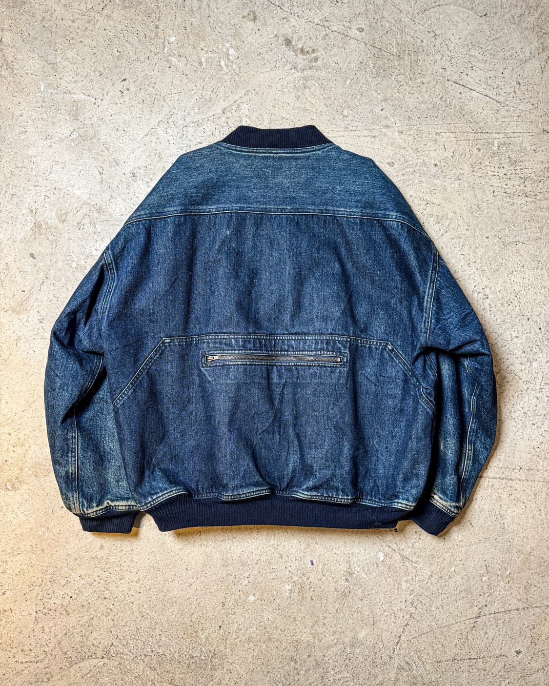80‘s i.s. ISSEY MIYAKE – Denim Bomber JK 상품이미지6