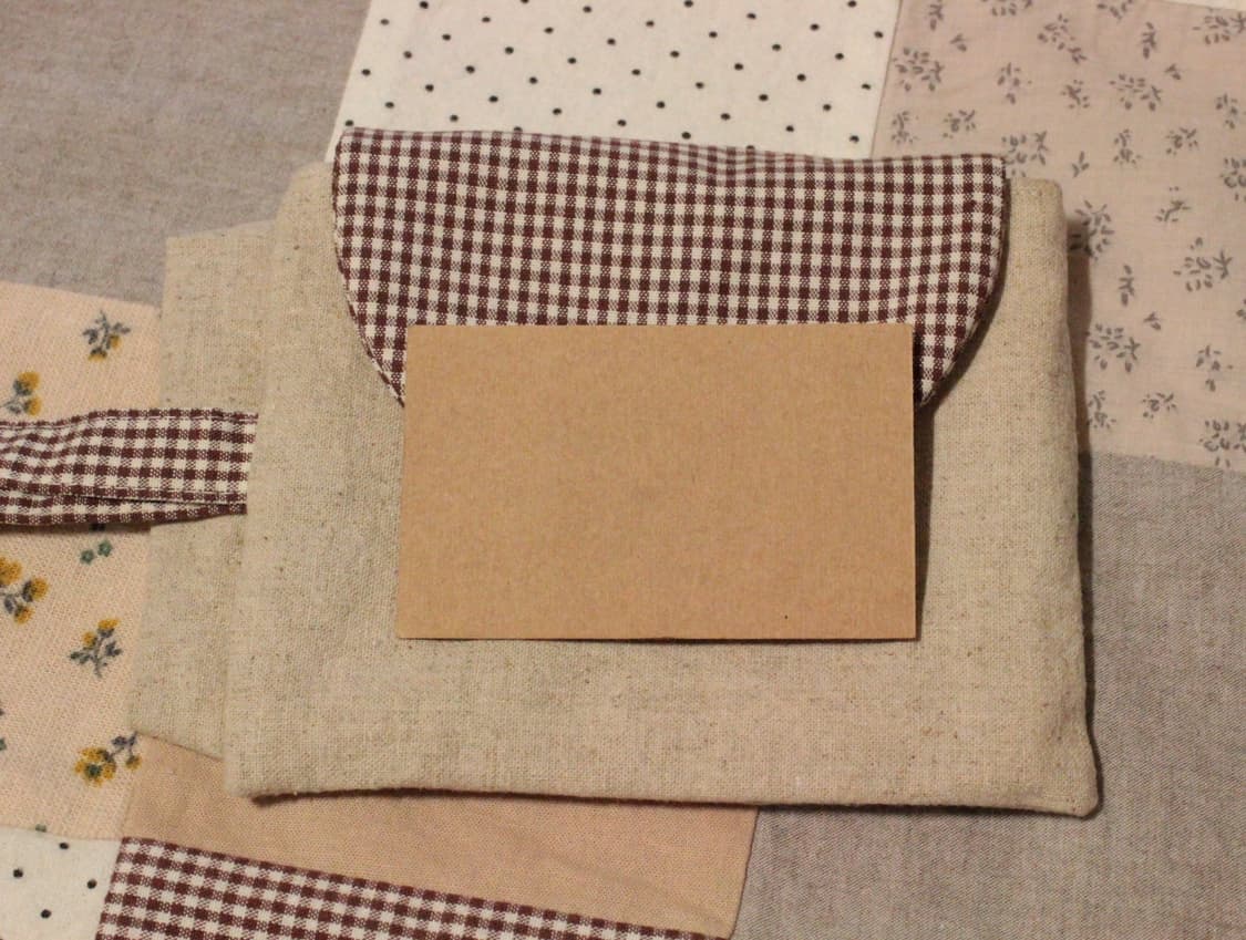 핸드메이드 린넨 셔츠 카드지갑 상품이미지8