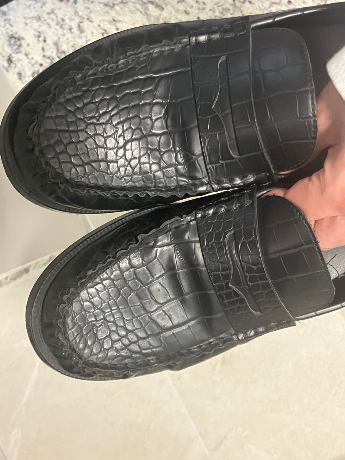 (270) 자라 로퍼 블랙 상품이미지2