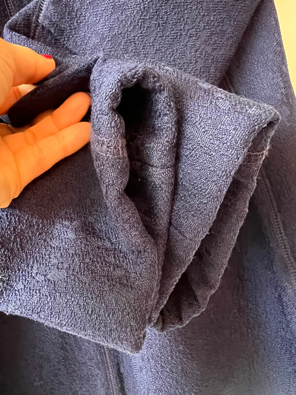 시슬리 여성 네이비 간절기자켓 집업자켓 상품이미지4