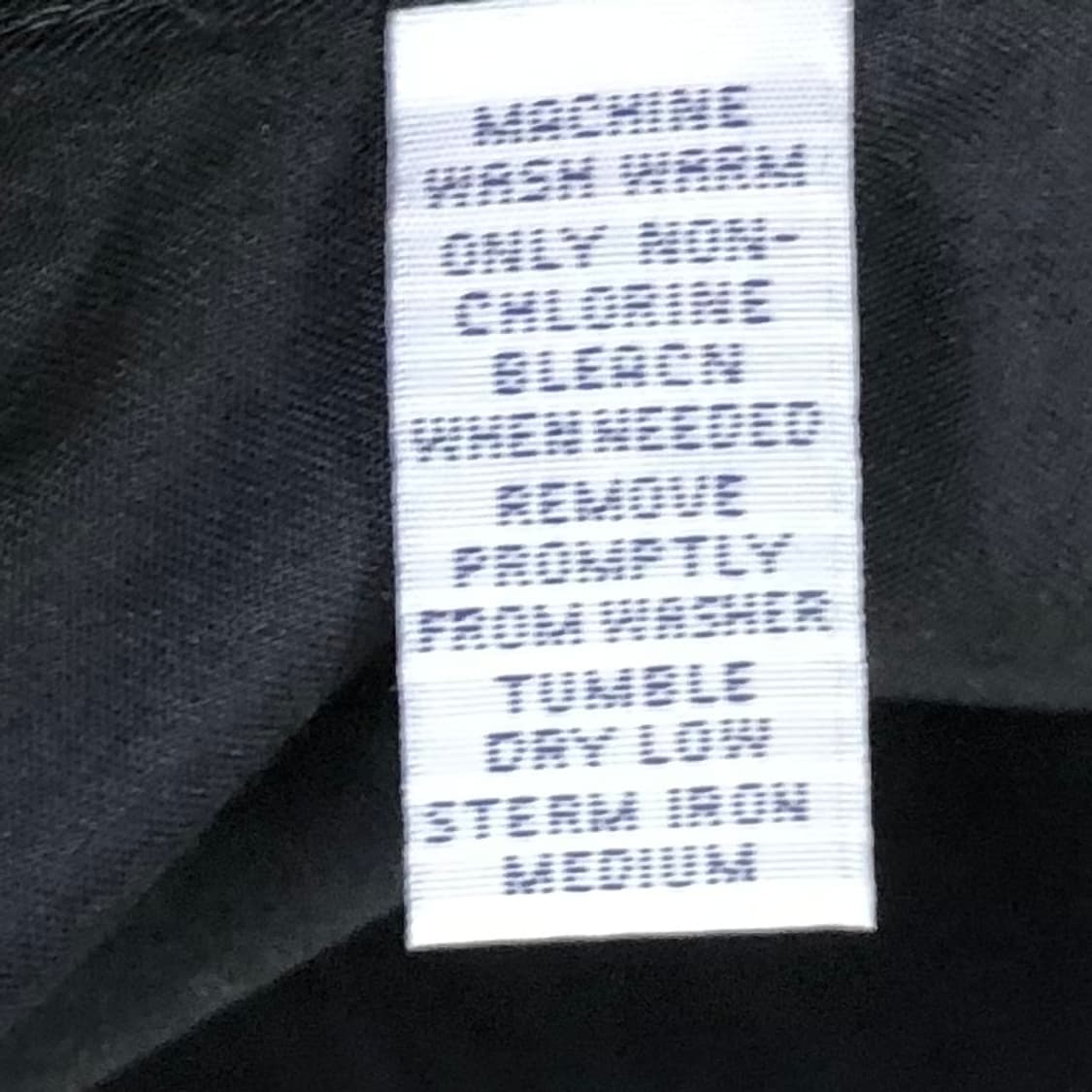 L 폴로 블랙 솔리드코튼 셔츠 상품이미지4