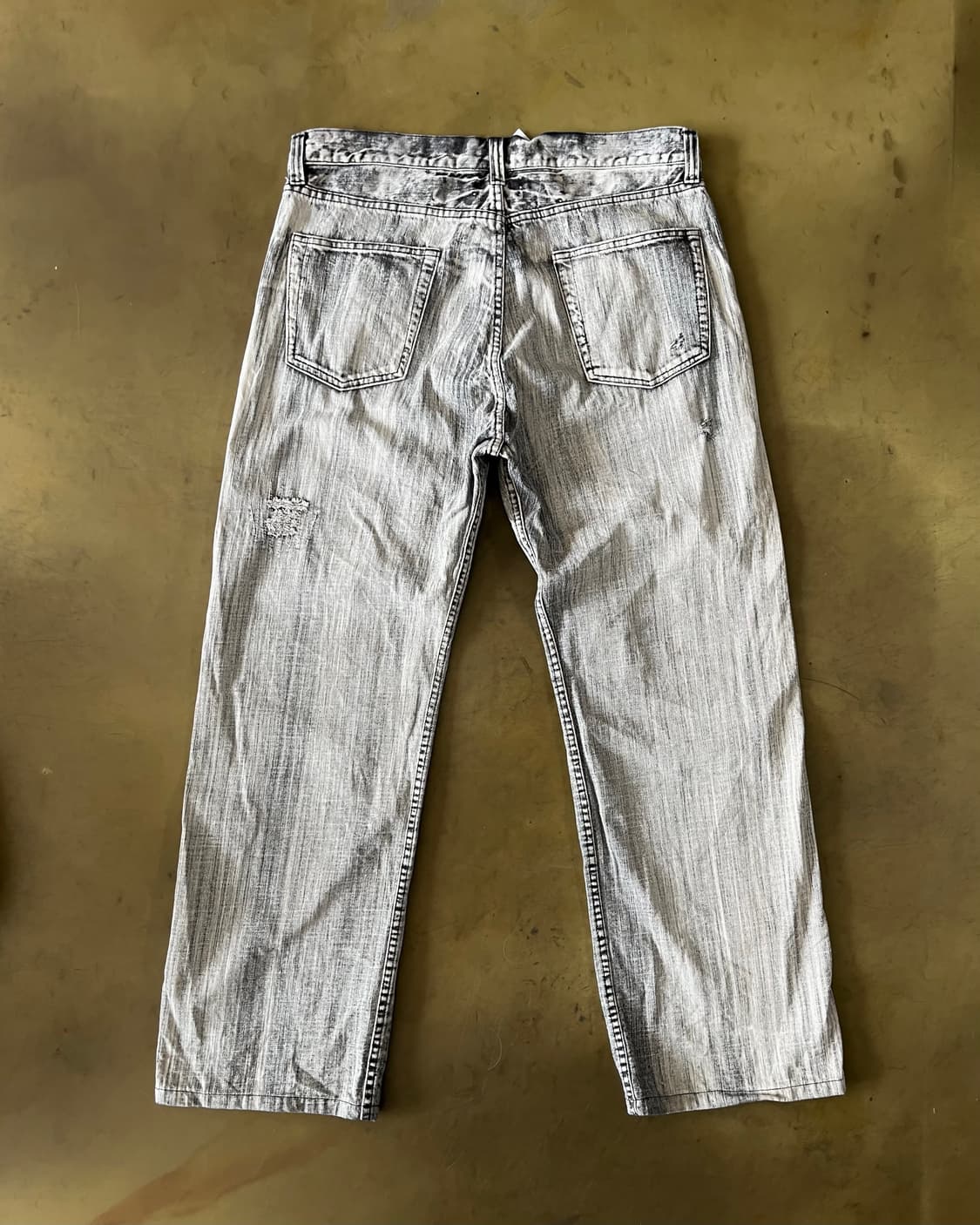 Jpn Vintage Gray Washed Wide Denim Pants 상품이미지9