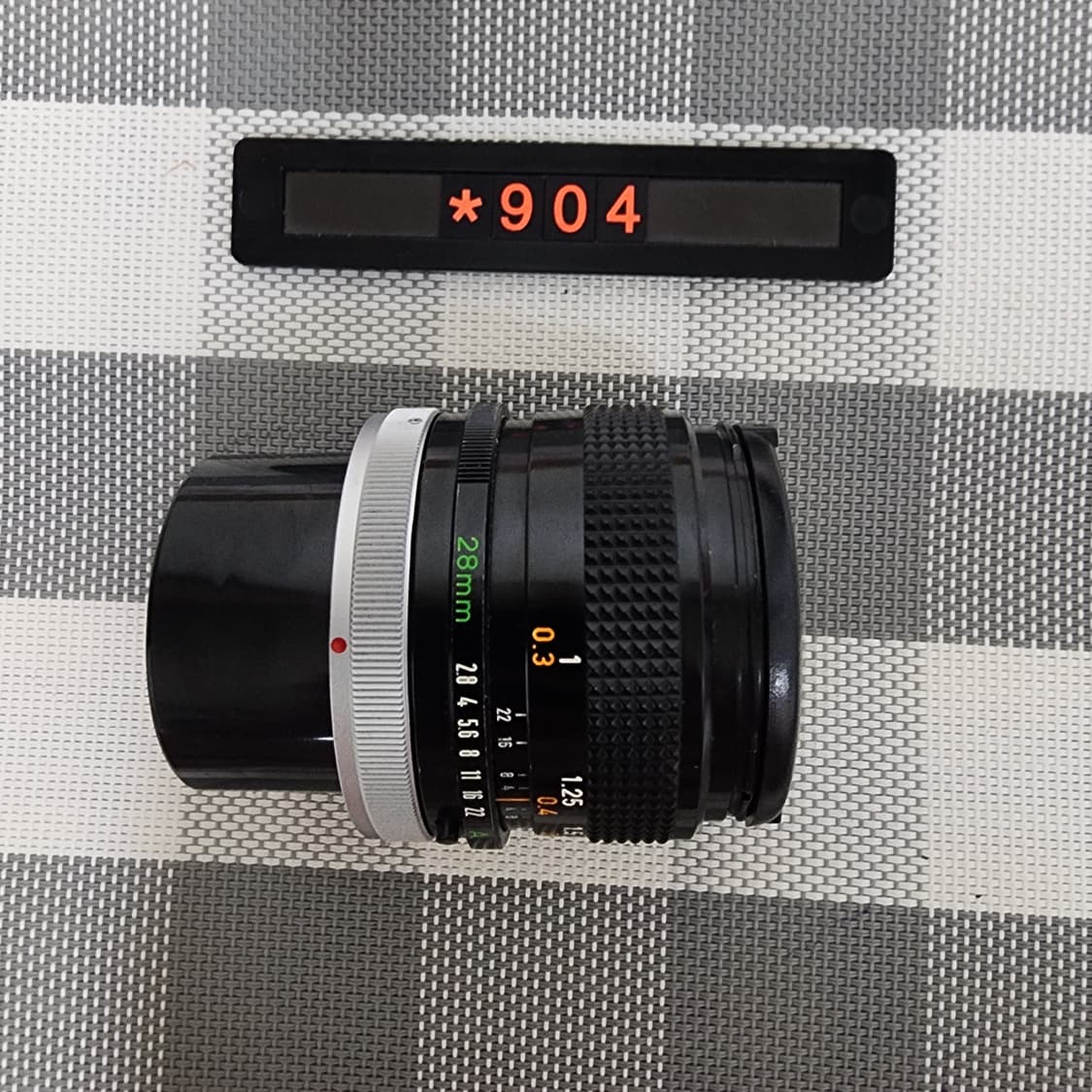 캐논 FD 마운트 28mm 2.8 광각렌즈 상품이미지6