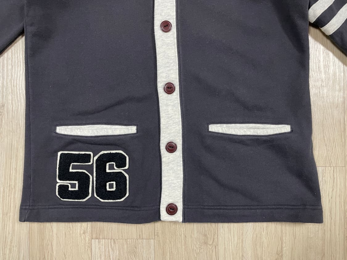 95) 80's 복각 챔피온 레터맨 스웻가디건 상품이미지5