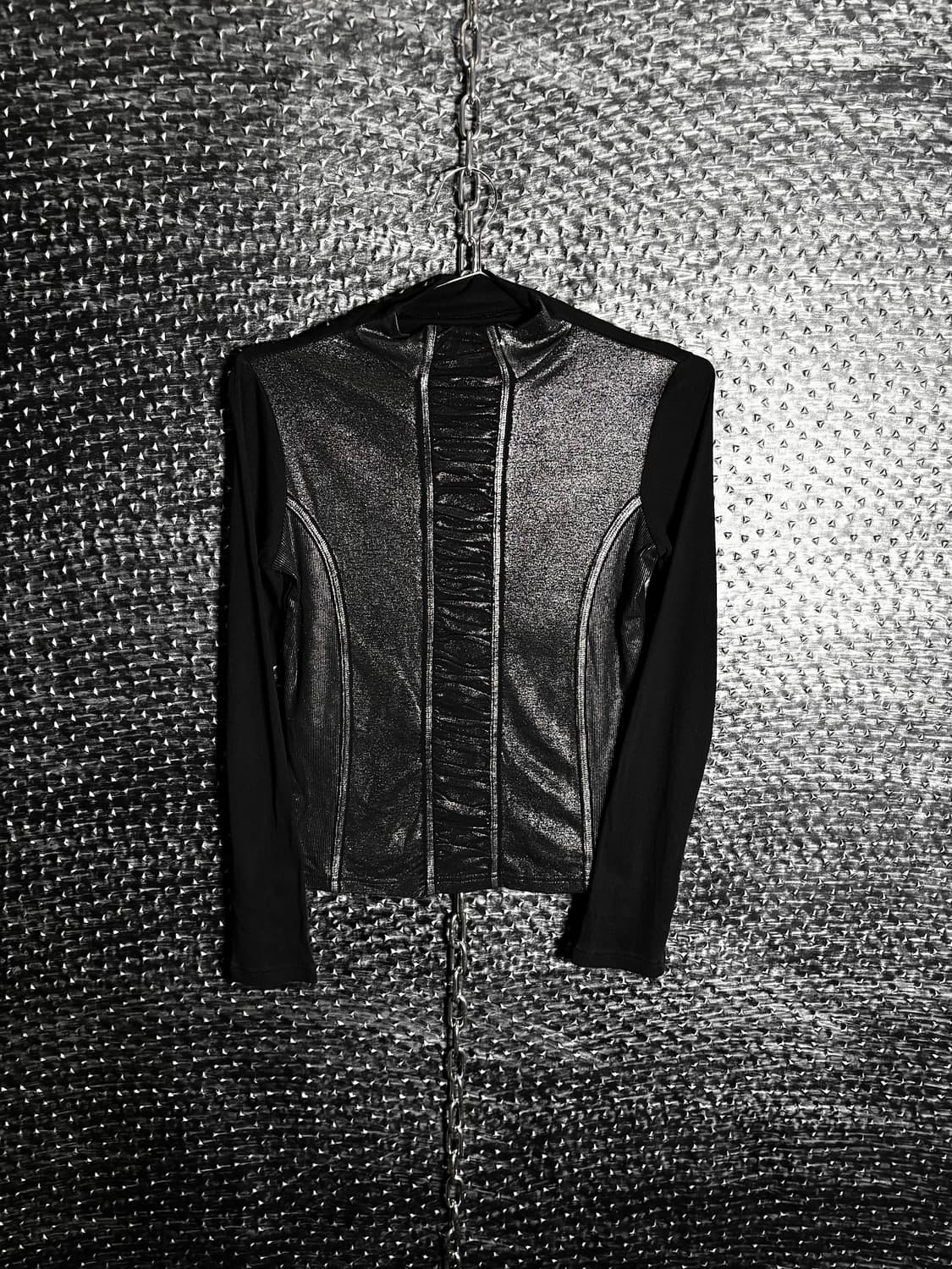 Rskai 메탈릭 롱슬리브 상품이미지1