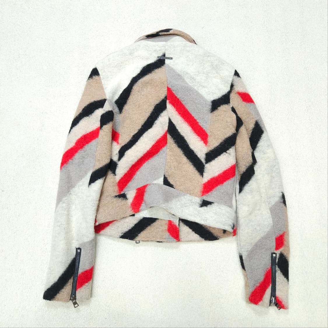 아르마니 익스체인지 울 라이더 자켓 XS 상품이미지3