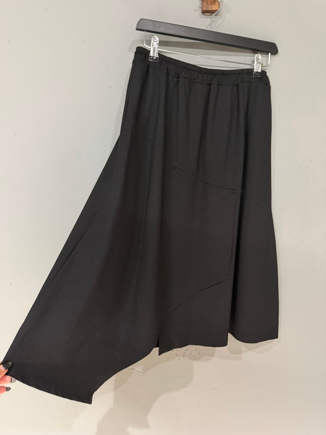 diagonal cutting asymmetric skirt 상품이미지6