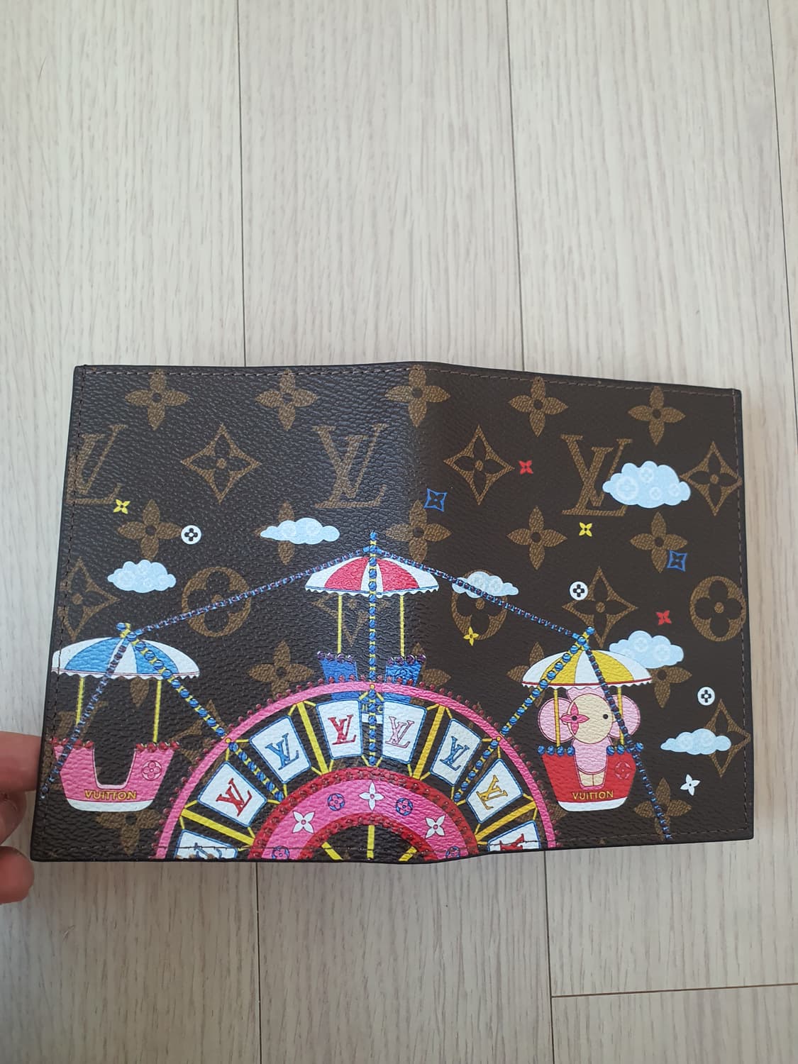 루이비통지갑 루이비통여권지갑 여권케이스 새상품 상품이미지4