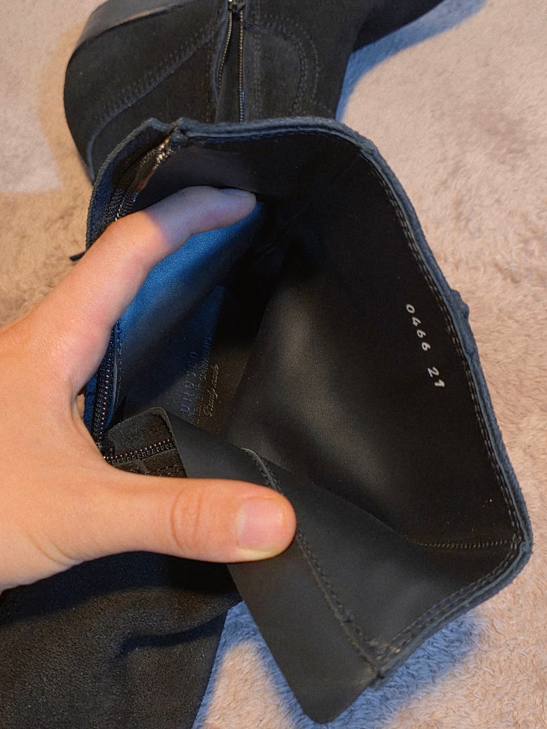 Unused fringe boots 상품이미지4