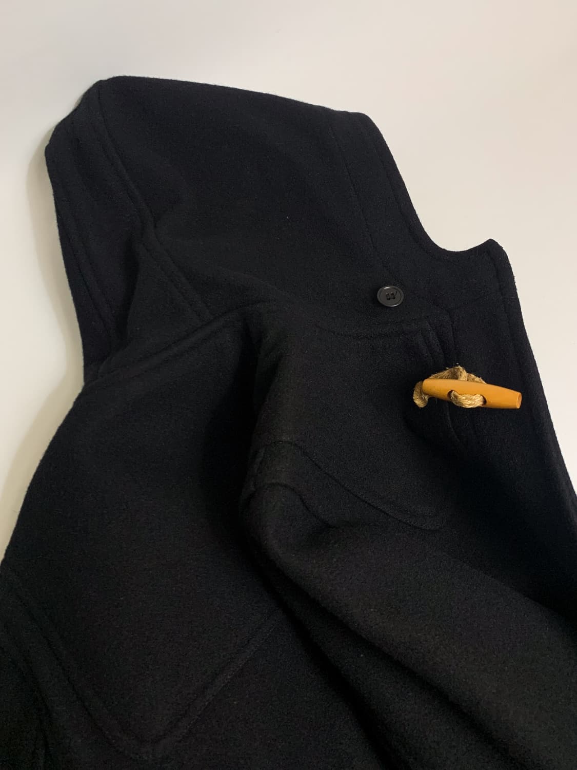 BEAMS x Fidelity 빔즈 피델리티 울 더플코트 S 상품이미지8