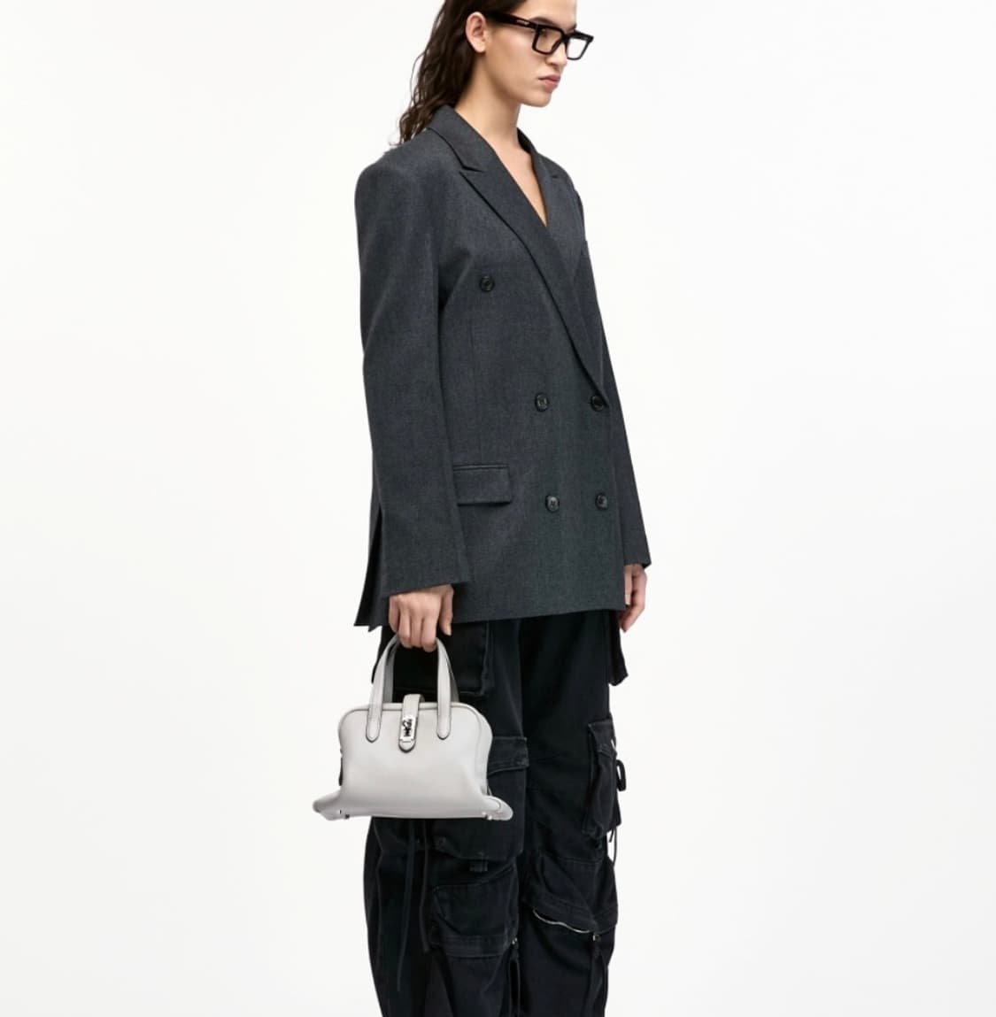 분크 토크 토트백 스몰 라이트베이지 상품이미지8