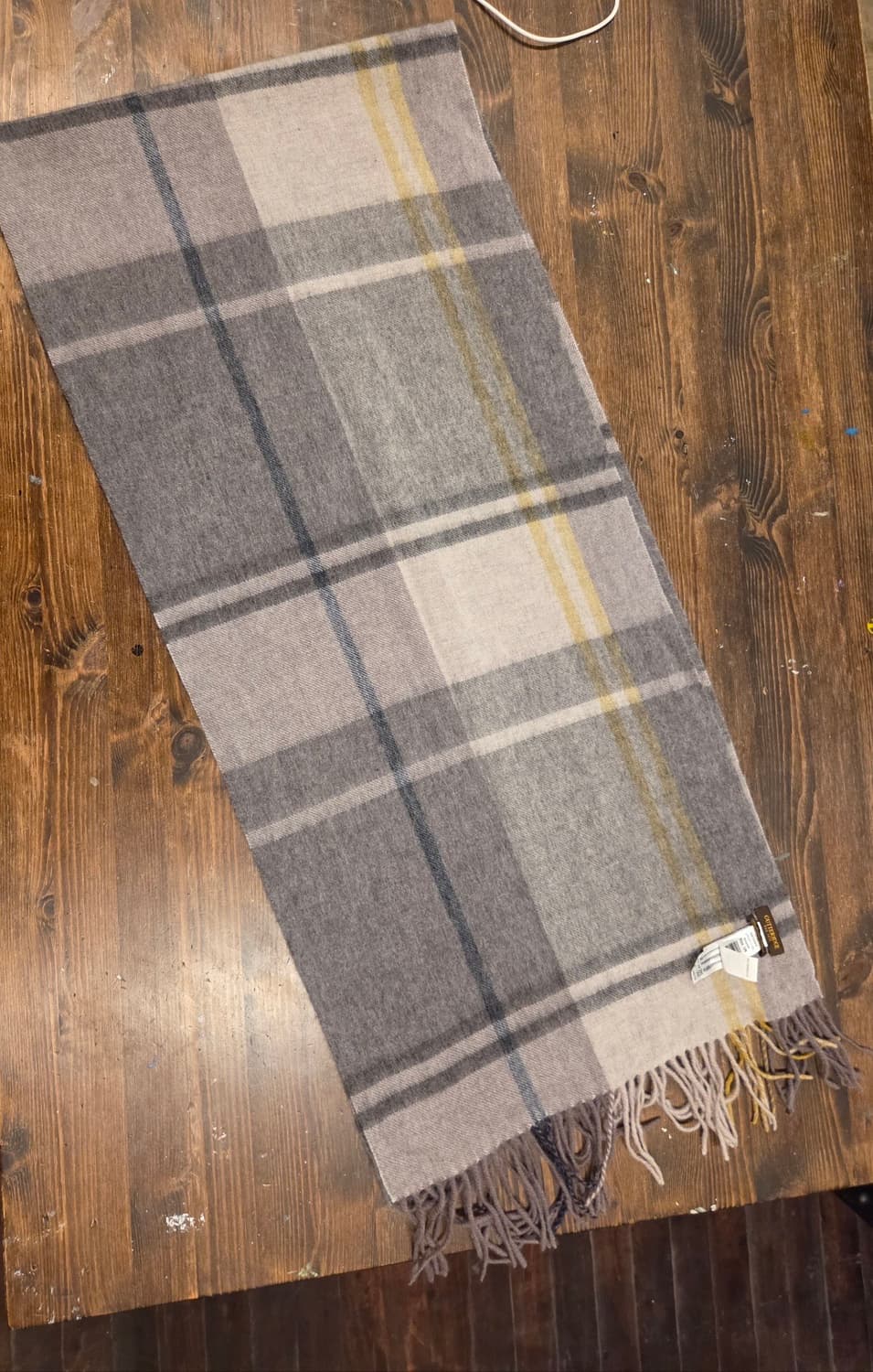 GUTTERIDGE 캐시미어 울 머플러 상품이미지5