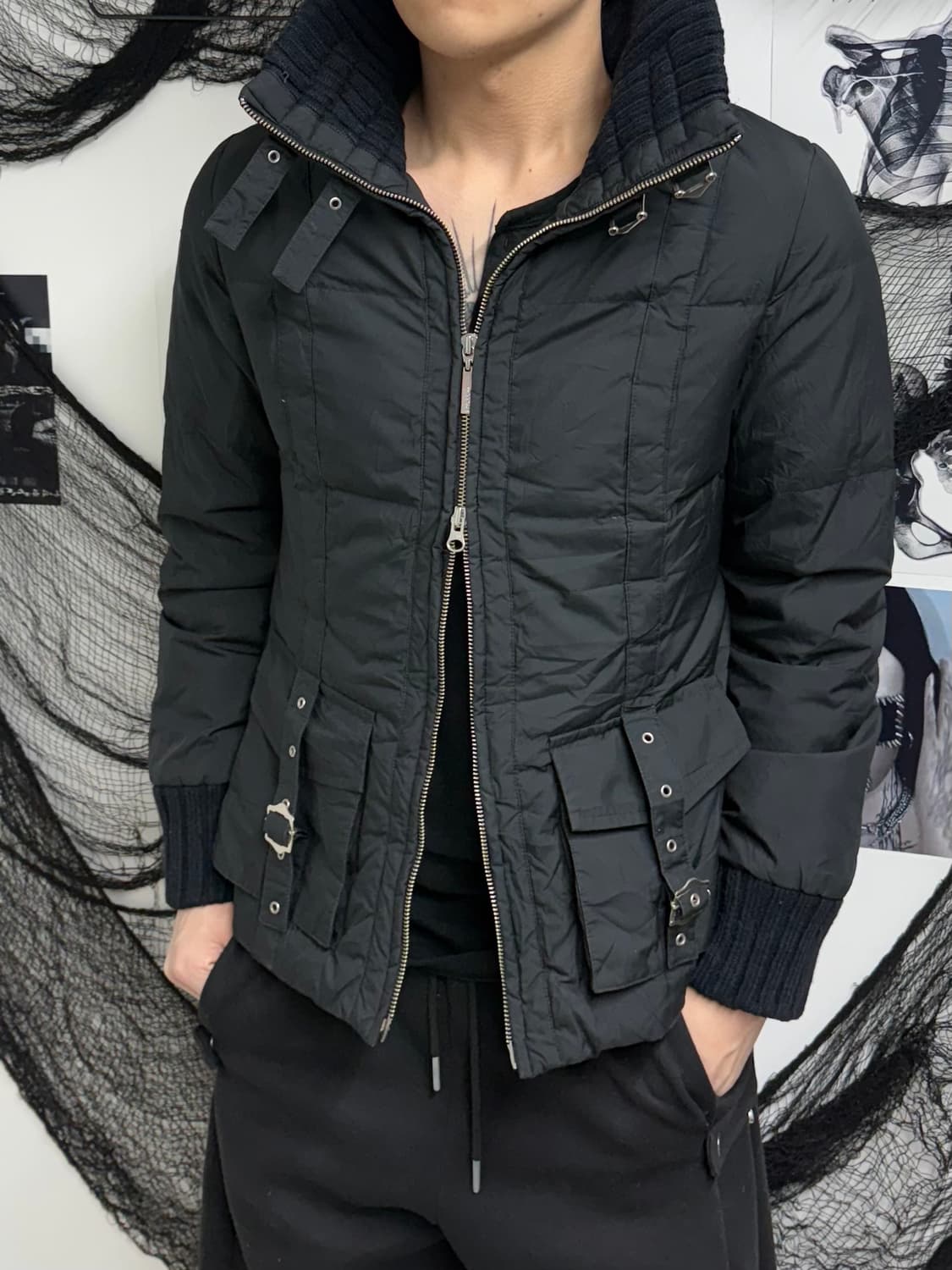 00s buckle detailed two way jumper 상품이미지4