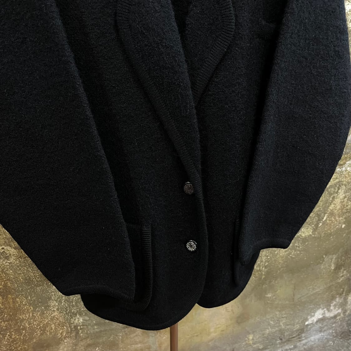 코르디에 펠트 울 가디건 자켓 상품이미지4