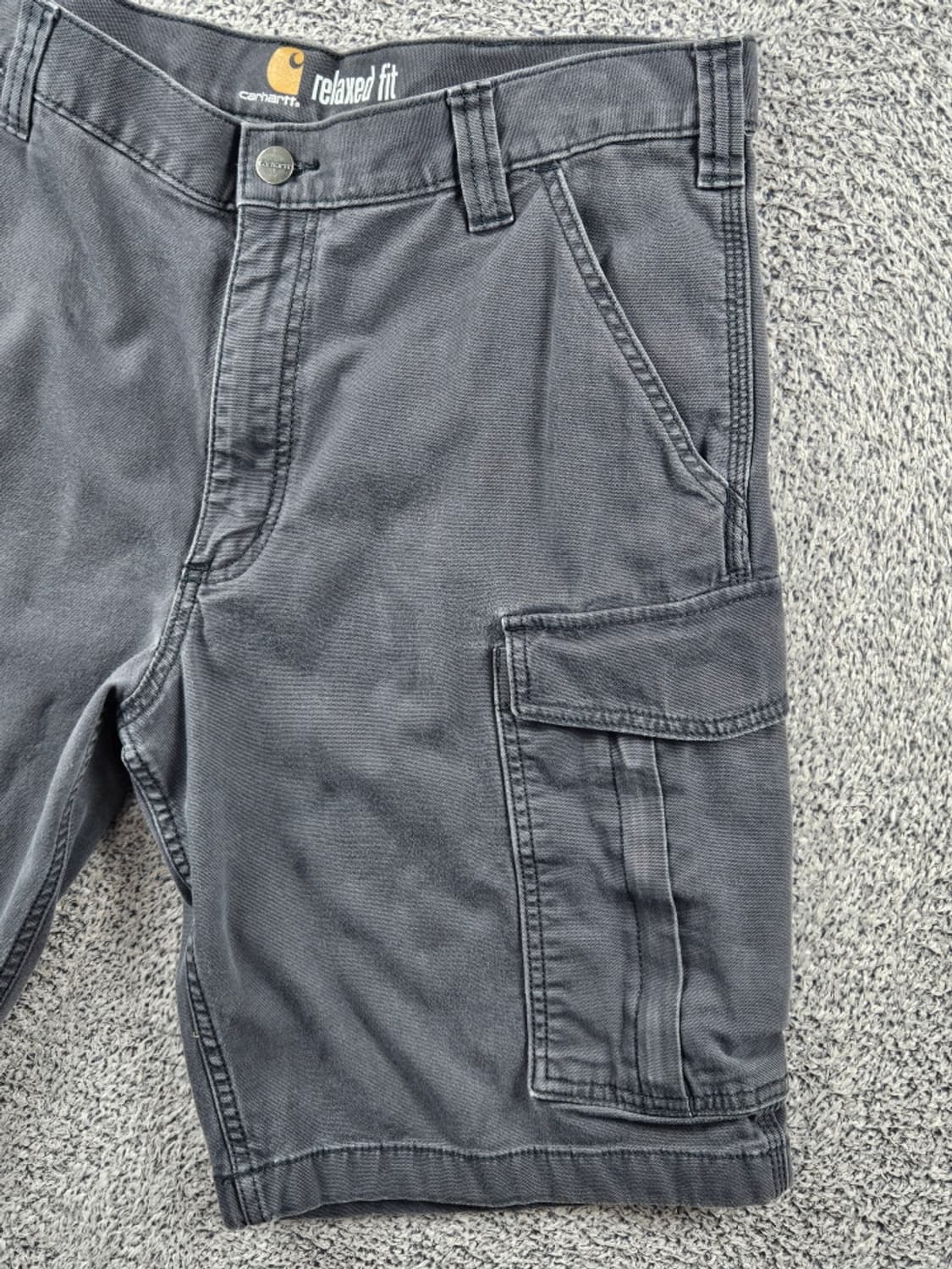 칼하트 코튼캔버스 카고 워크 쇼츠 반바지 ( 36" ) / 11360 상품이미지6
