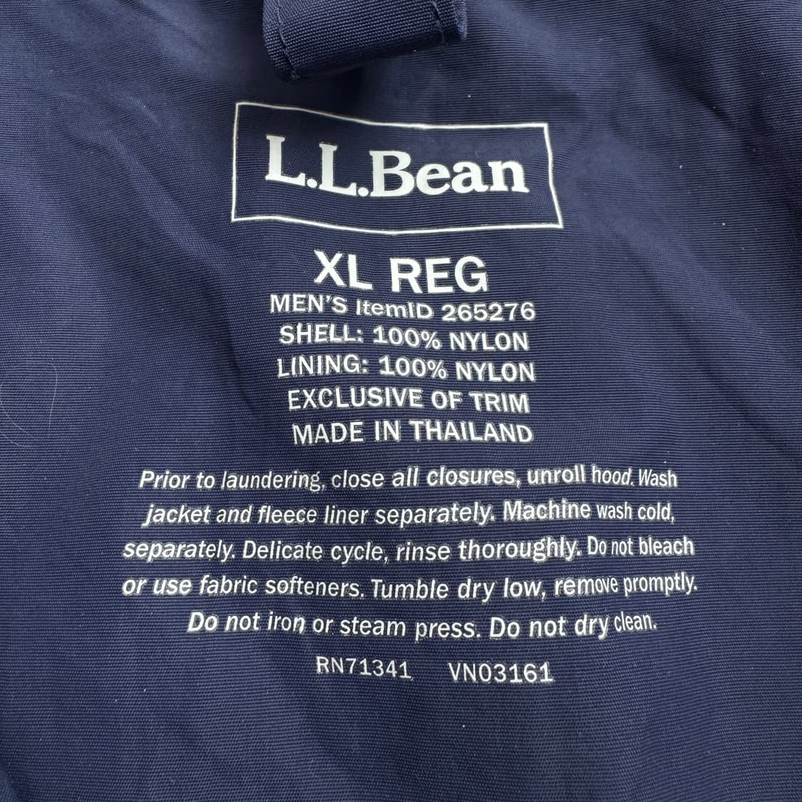 엘엘빈 풀오버 고프코어 마운틴 나일론 바람막이 자켓 상품이미지6