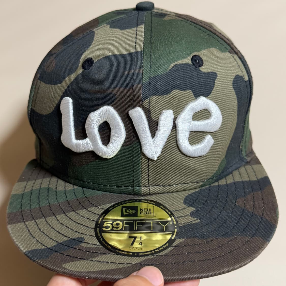 뉴에라 59FIFTY 카모 LOVE 스냅백 모자 상품이미지3