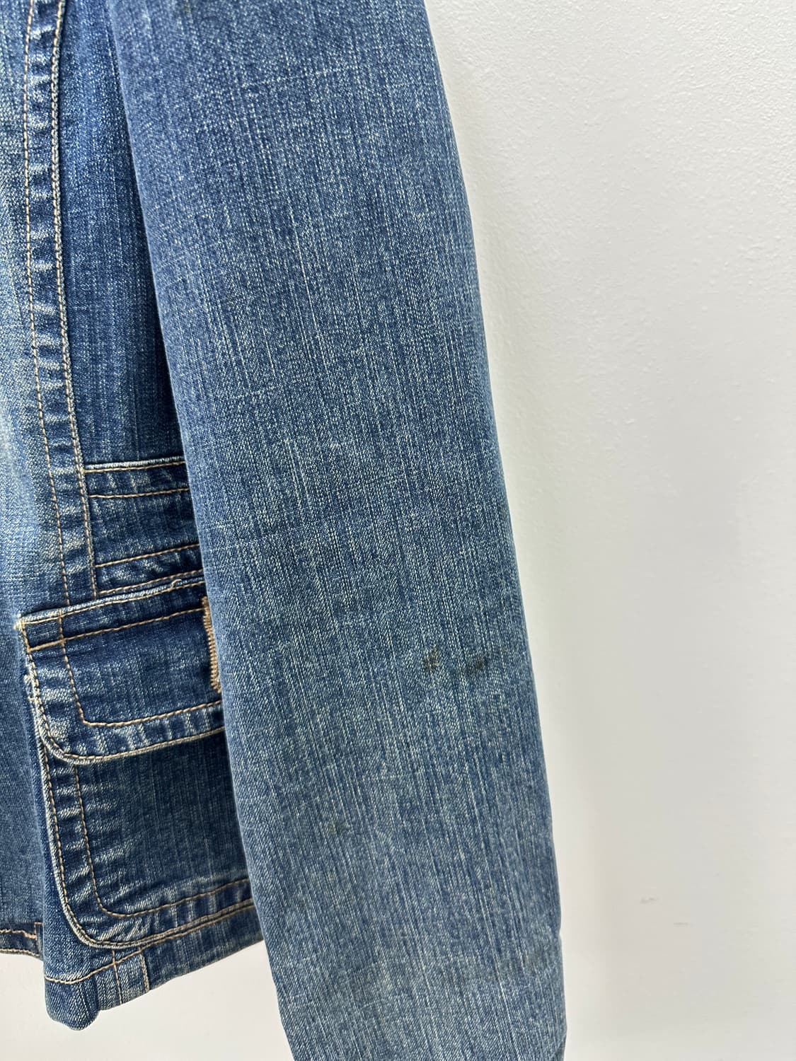 AENOC vintage badge antic button denim j 상품이미지5