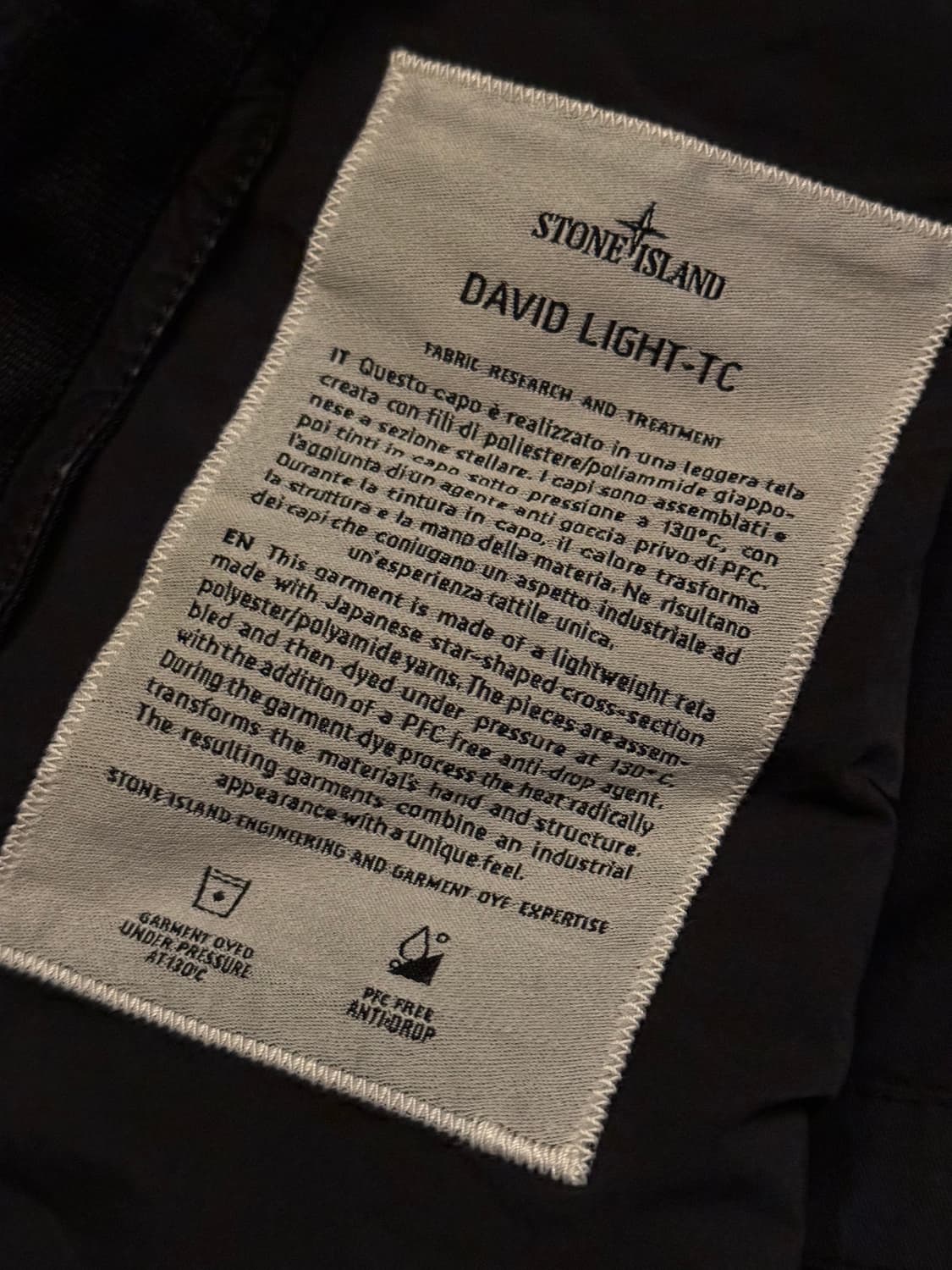 스톤아일랜드 다비드 라이트 TC 상품이미지6