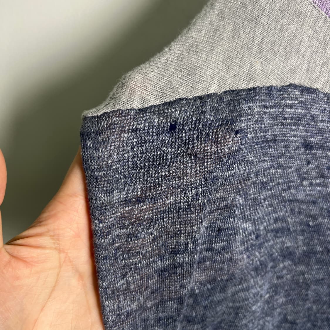 이세이미야케 플랜테이션 패치워크 기하학 니트 베스트 M 상품이미지8