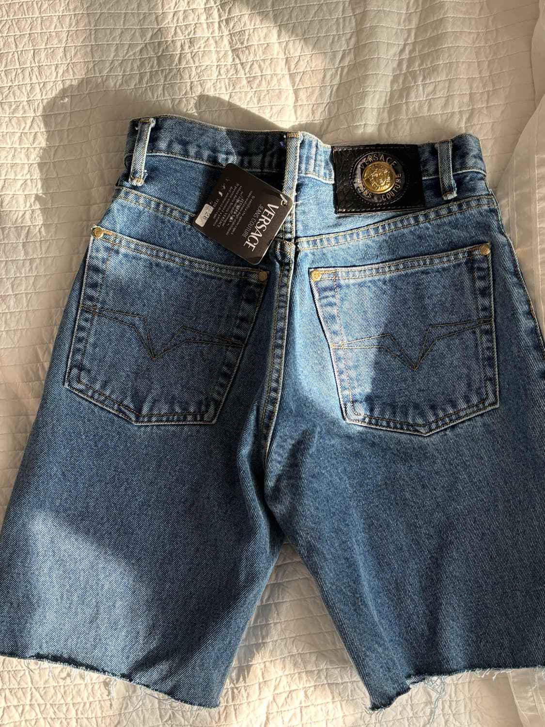 베르사체 데님 반바지 상품이미지1