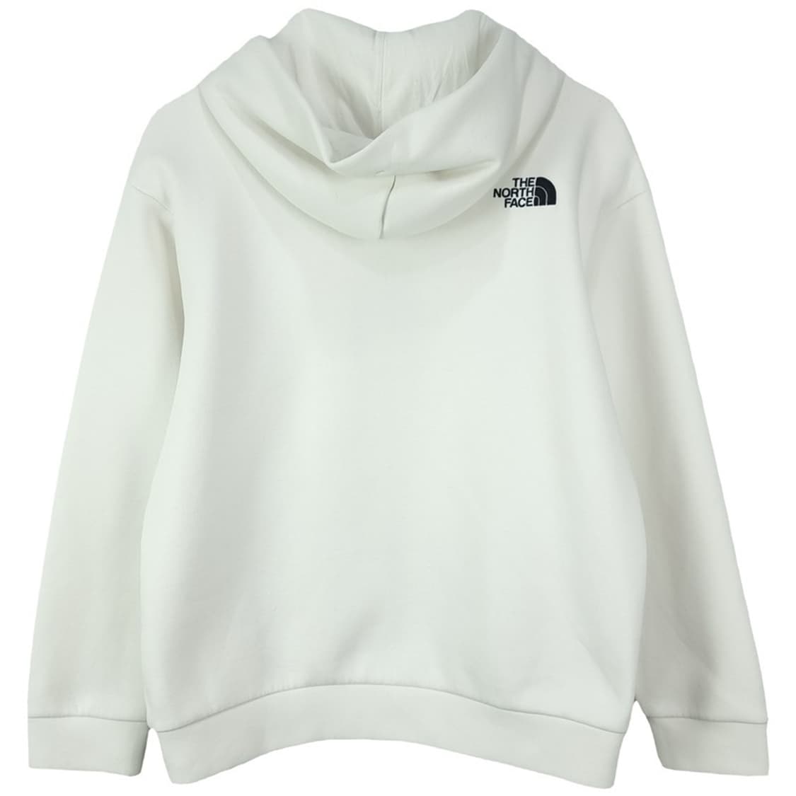 [노스페이스] 로고 자수 후드 집업 화이트 M18699 상품이미지3