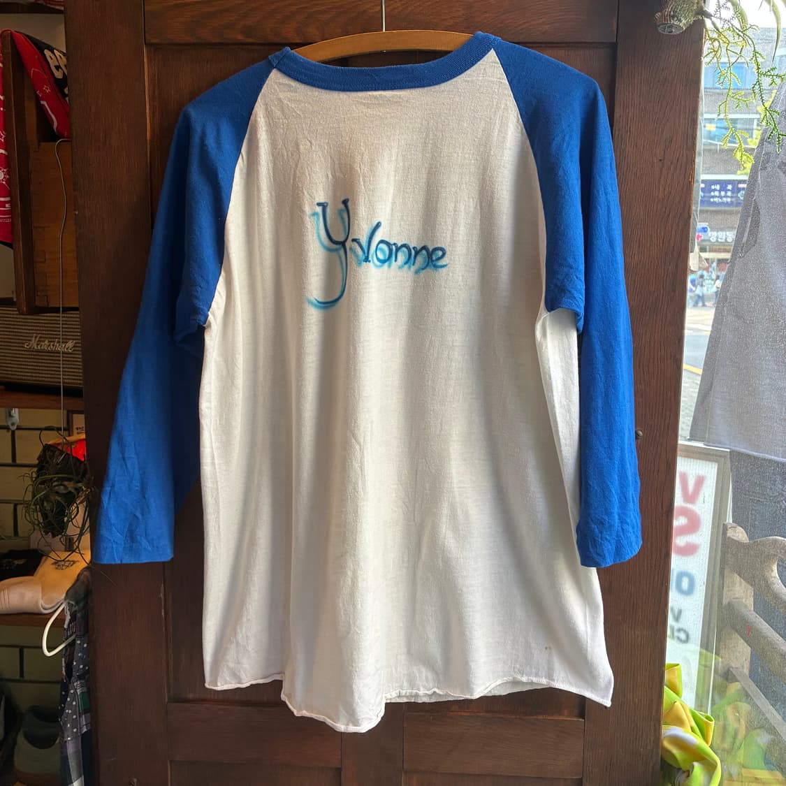 80’s Raglan Baseball Tee Made In USA 상품이미지4