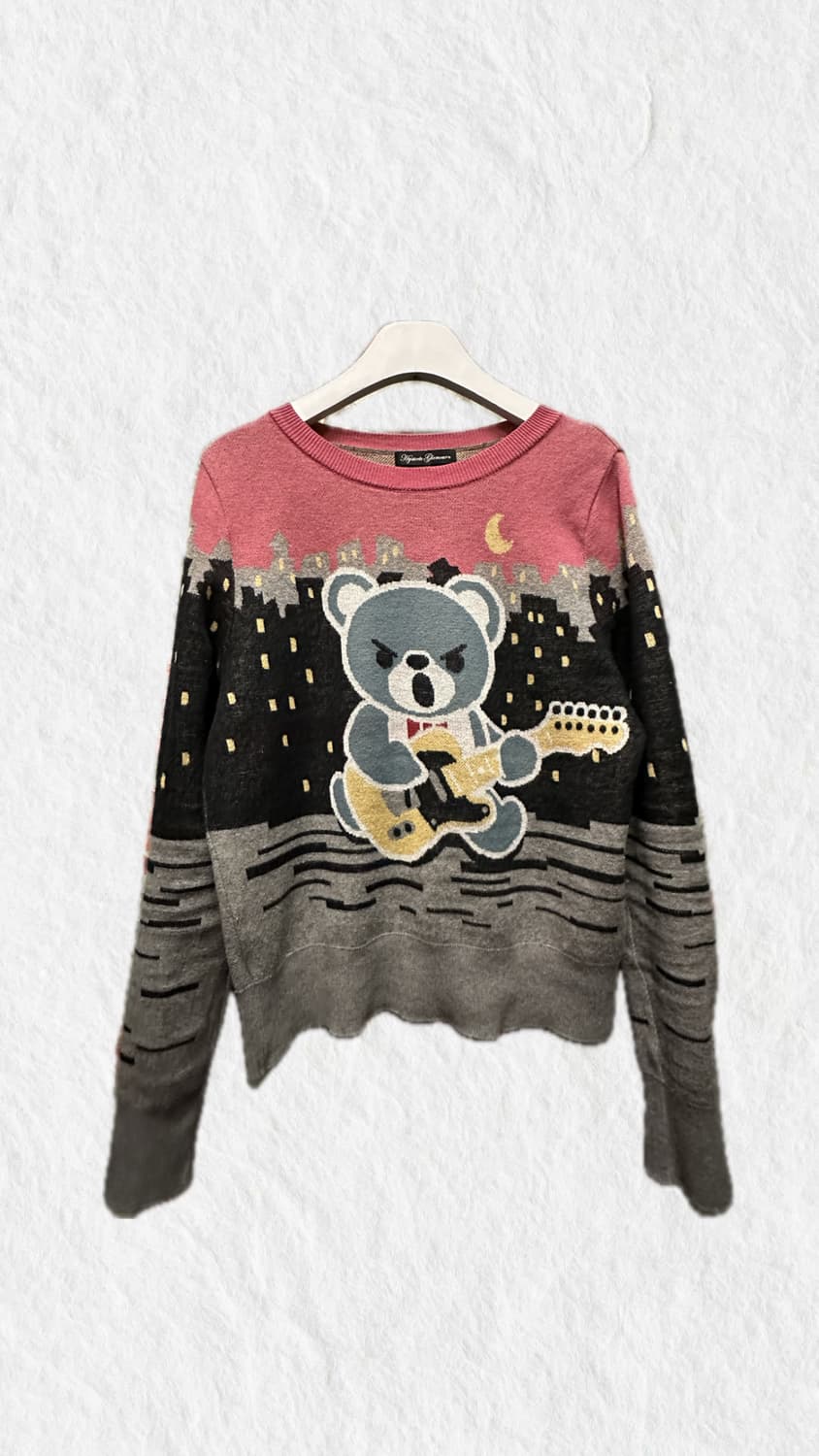 (유일매물) 히스테릭 글래머 퍽베어 니트 상품이미지1