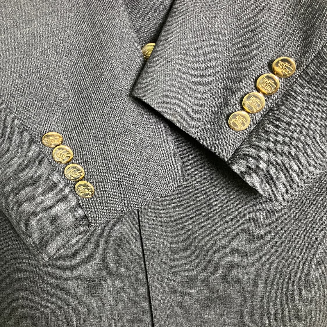 버버리 빈티지 울 더블 브레스티드 블레이저 50 상품이미지8