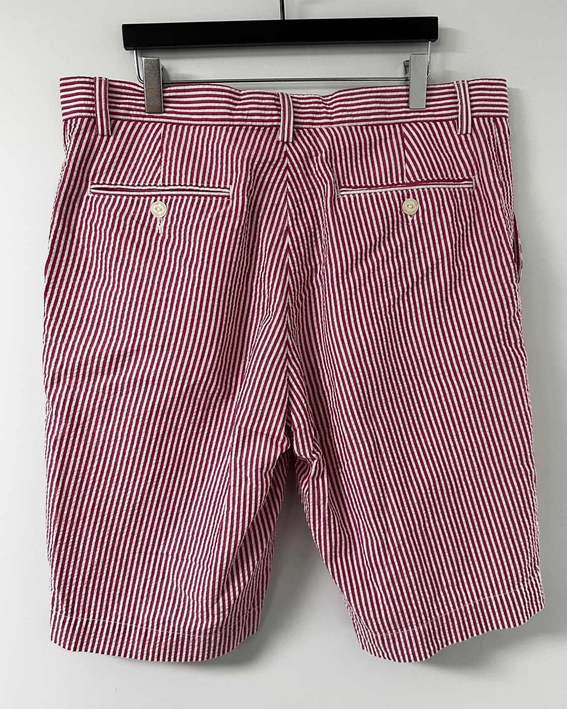 폴로 랄프로렌 남성 스트라이프 핑크 하프 팬츠 상품이미지2