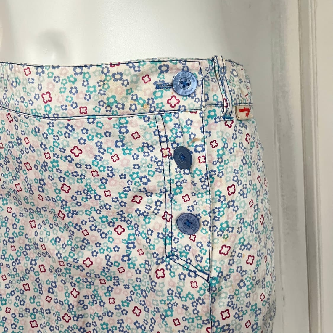 Marie claire floral button skirt 상품이미지6