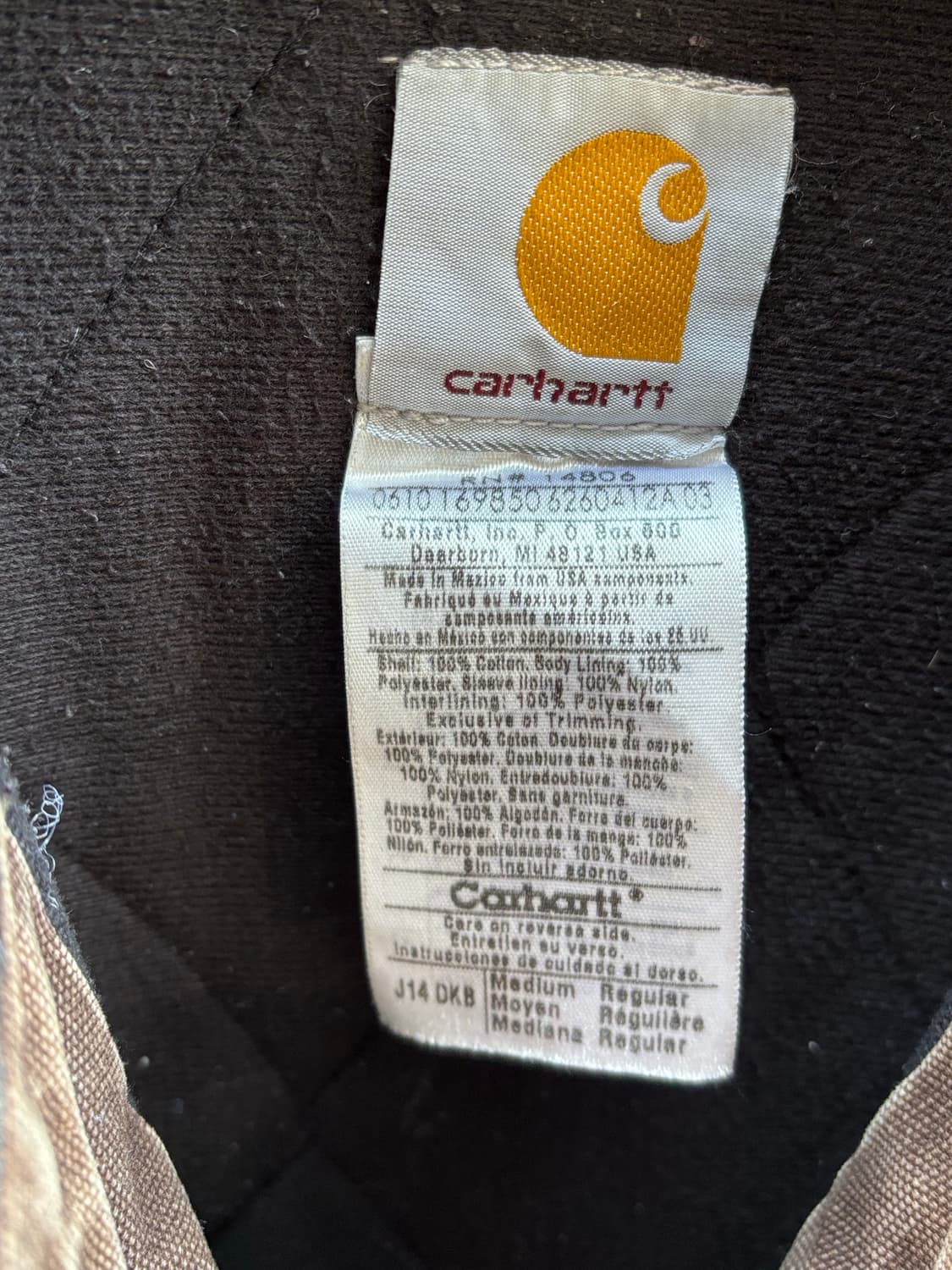 칼하트 j14 DKB 산타페자켓 상품이미지8